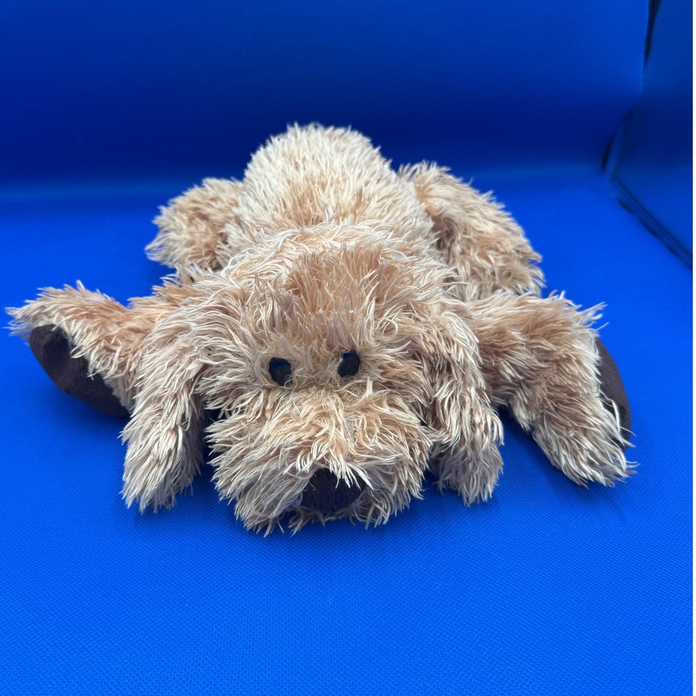 Ty Classic Calhoun Puppy Dog Plush 2003 Tan Shaggy Animal 12" Classic Y2K Floppy